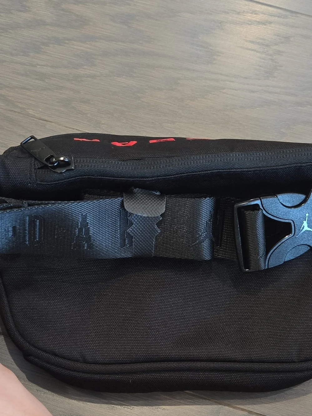 Jordan Air Black & Red Waist Pack
